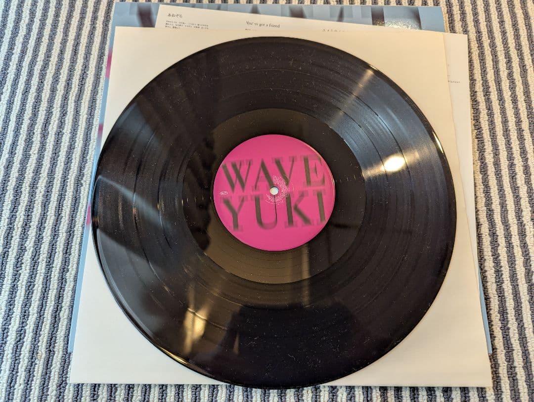 WAVE / YUKI オリジナル盤レコード