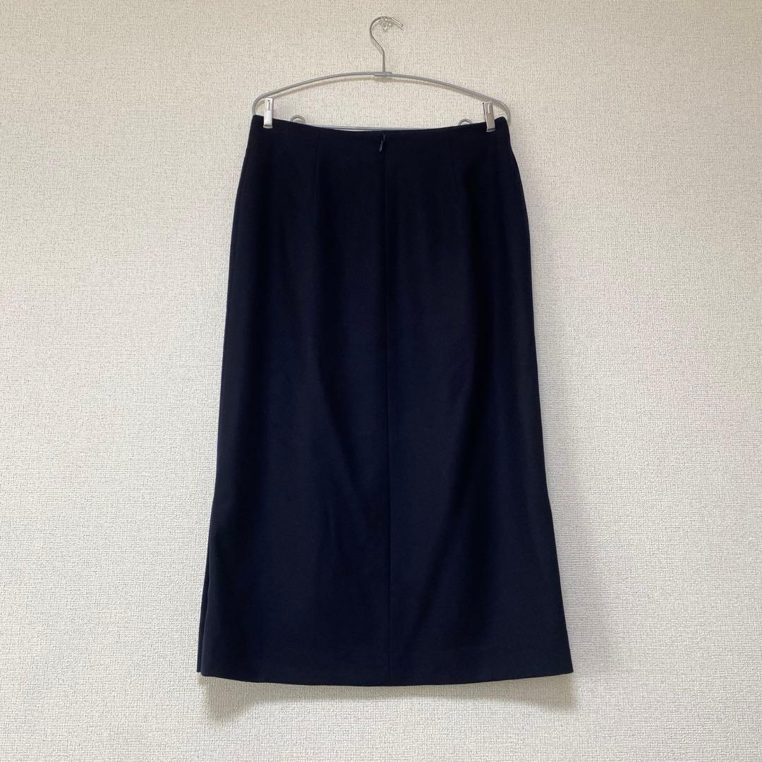 【未使用・タグ付き】 theory luxe ペンシルスカート ネイビー 40