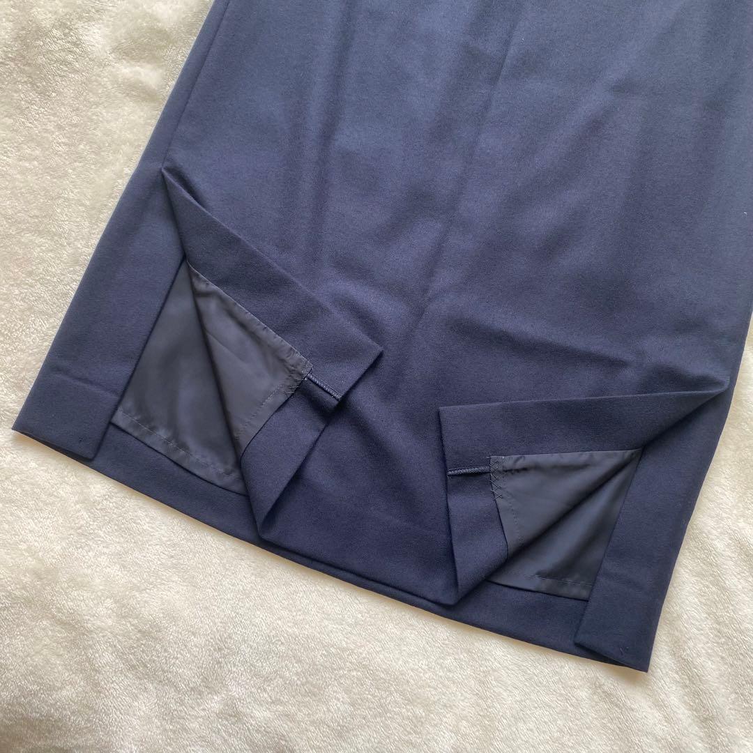 【未使用・タグ付き】 theory luxe ペンシルスカート ネイビー 40