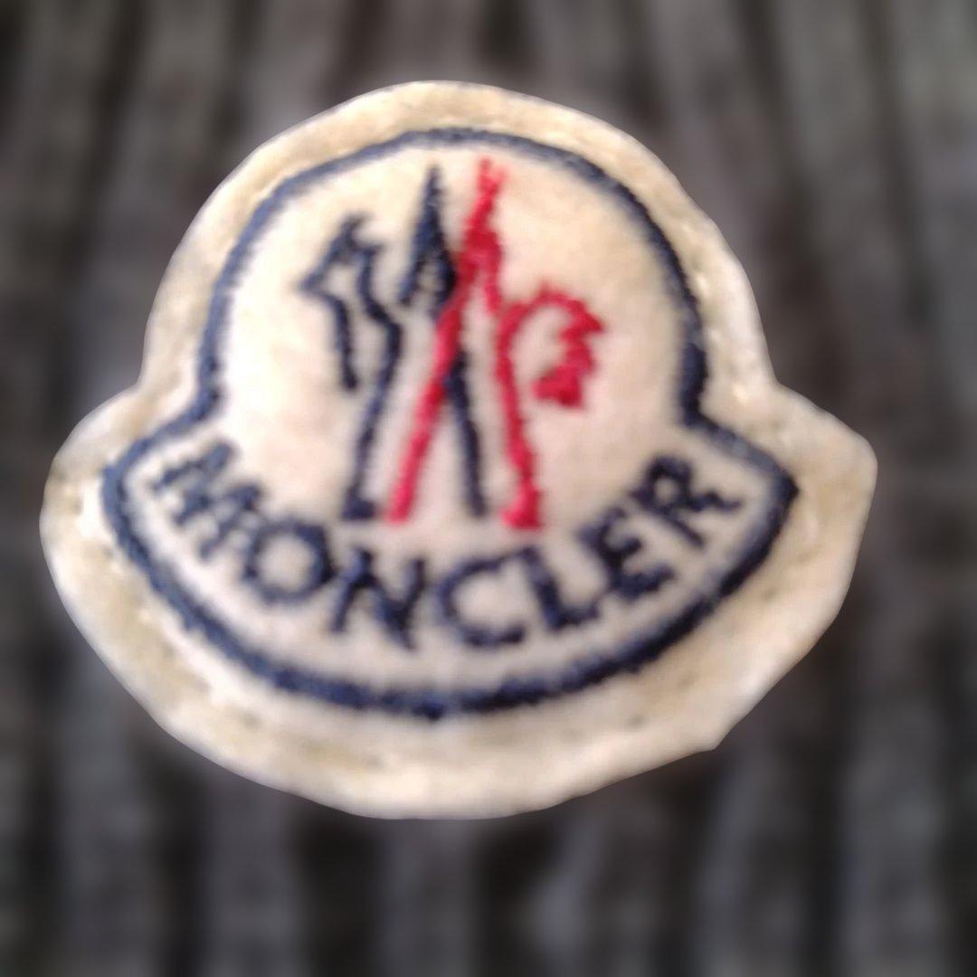 MONCLER ネイビー ニット帽 新品タグ付き