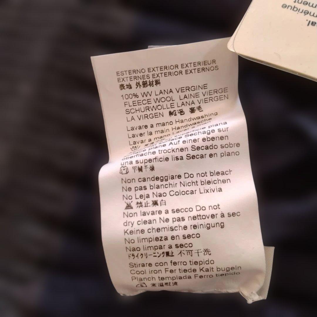 MONCLER ネイビー ニット帽 新品タグ付き
