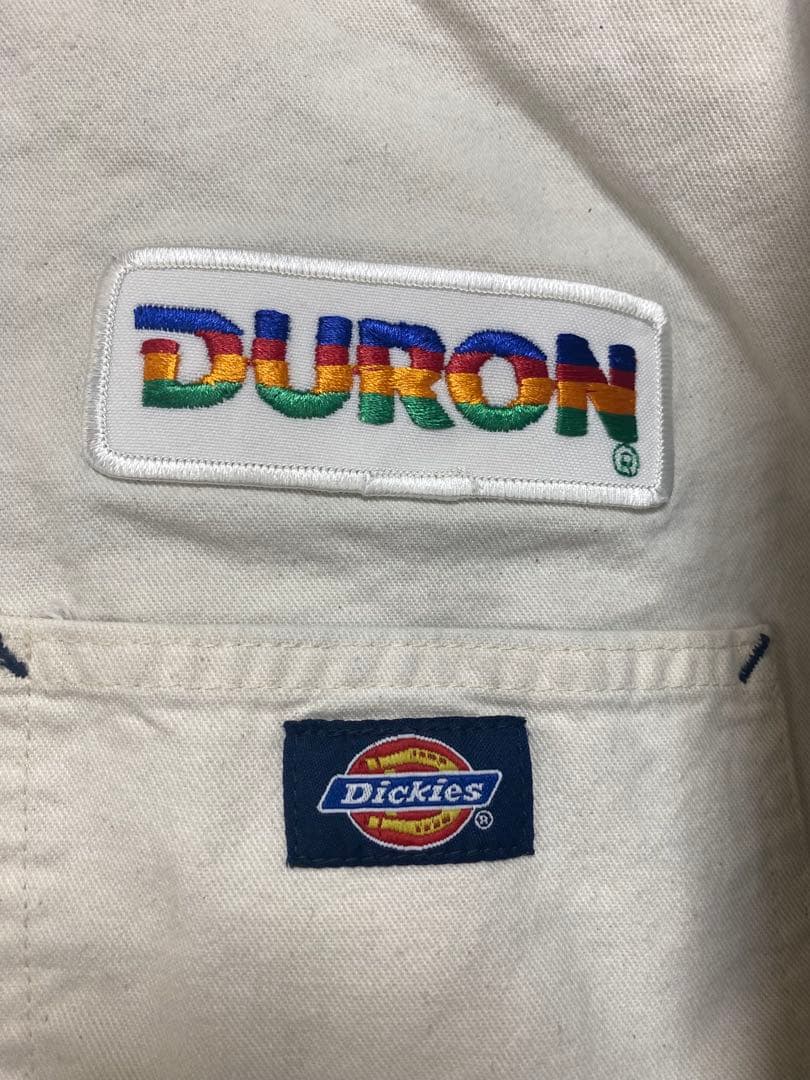 【年明け大放出セール！】Dickies カバーオール DURON 企業ロゴ
