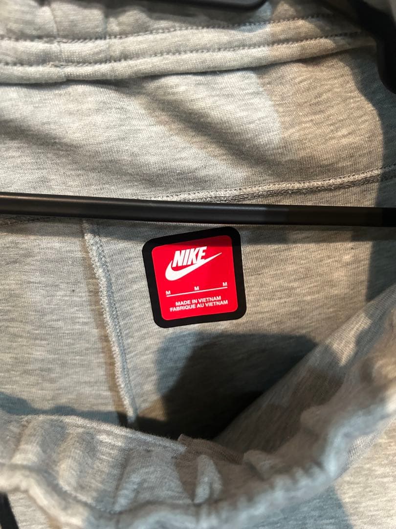 Nike グレー テックフリース　上下セット　M