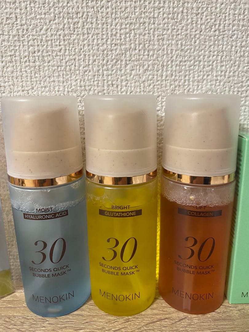 MENOKIN メノキン　クイックバブルマスク　3本セット
