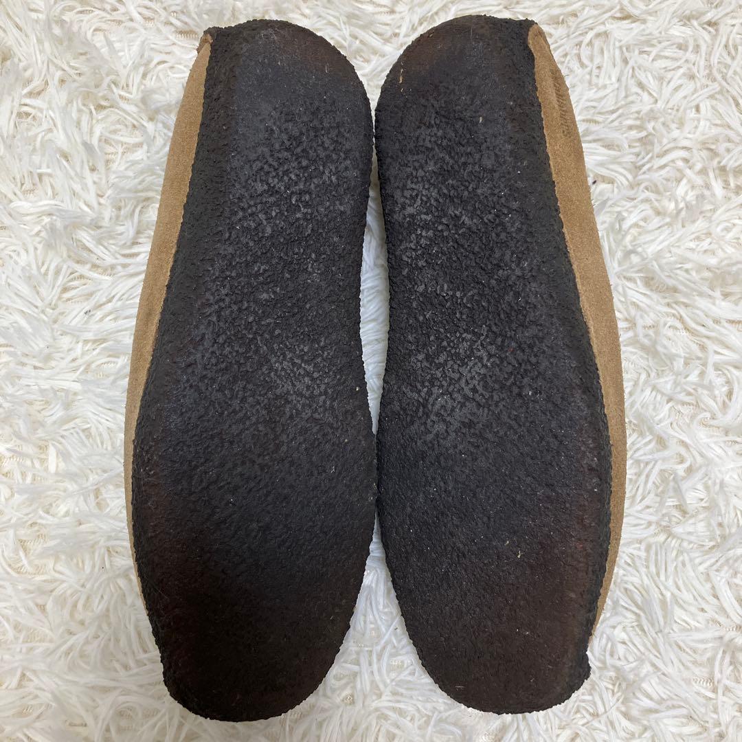クラークス ワラビー モカシン ナタリー クレープソール 26.5cm