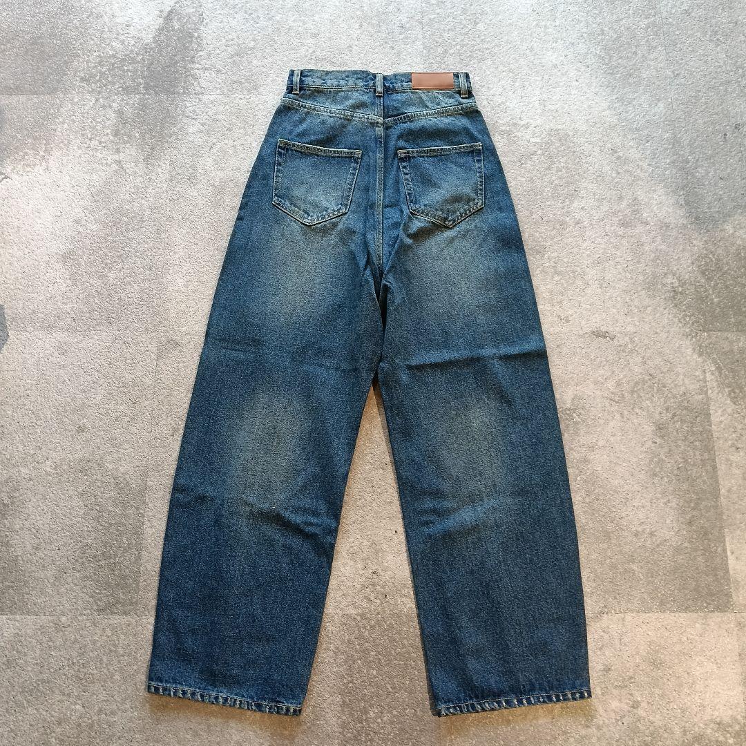 【36】未使用Curentology ＜&RC＞ ワイドルーズデニムパンツ