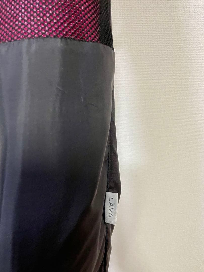 ピンク ヨガマット LAVA 収納バッグ付き　【数回使用】