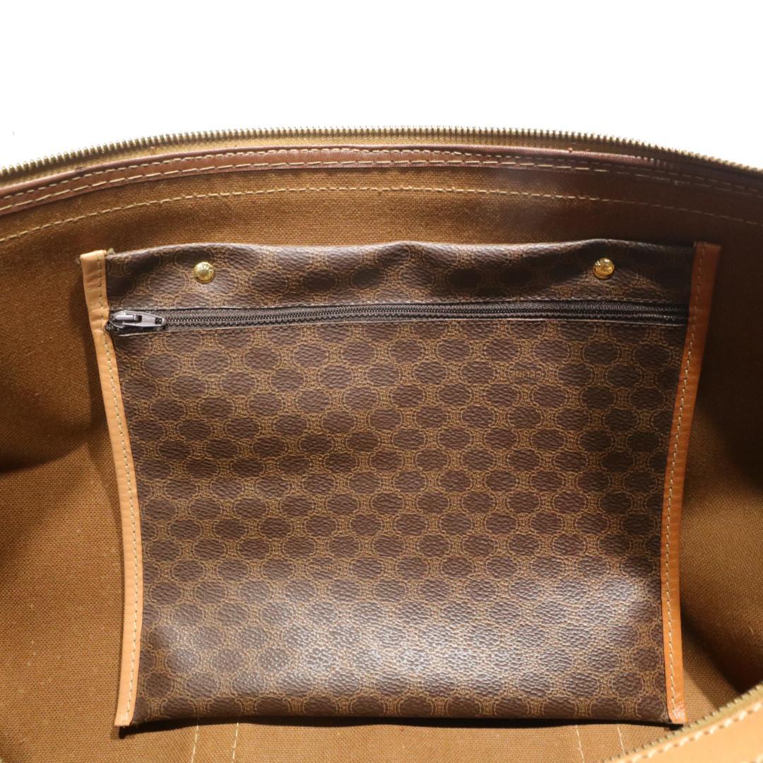 CELINE/セリーヌ ヴィンテージバッグ ボストンバッグ マカダム　鍵付き