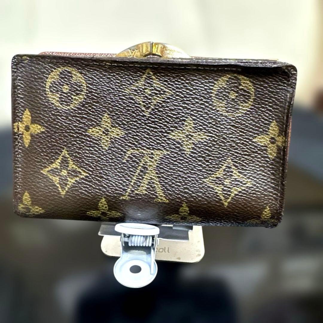⑨☆後期型カード8枚/良品♪モノグラム がま口 財布