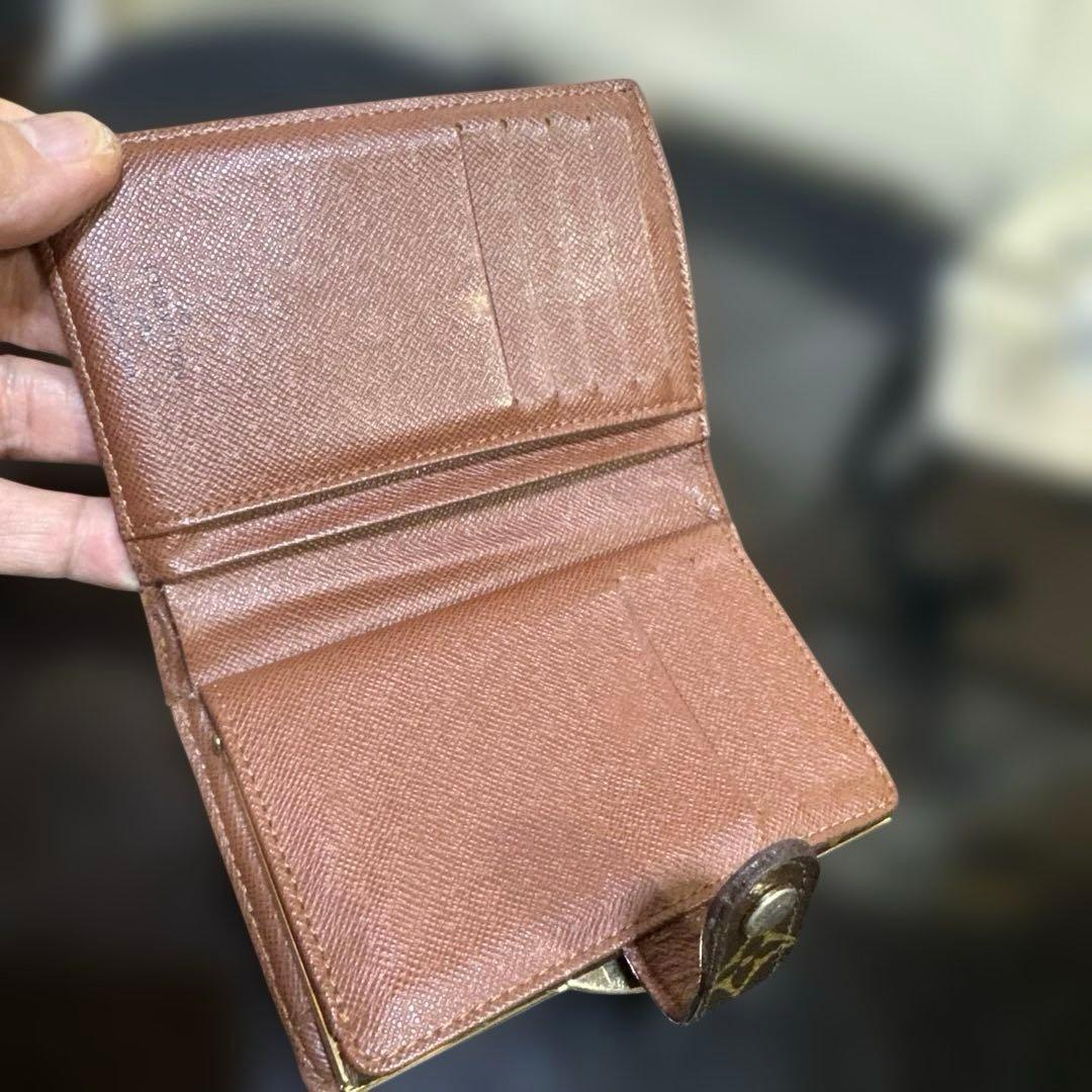 ⑨☆後期型カード8枚/良品♪モノグラム がま口 財布