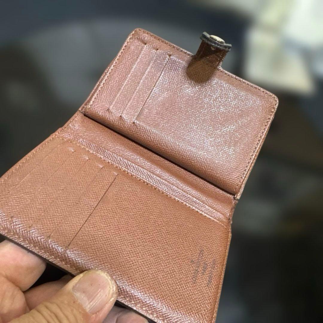⑨☆後期型カード8枚/良品♪モノグラム がま口 財布