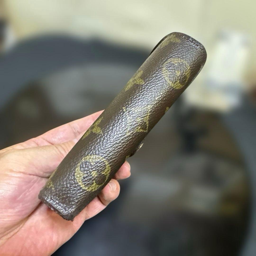 ⑨☆後期型カード8枚/良品♪モノグラム がま口 財布
