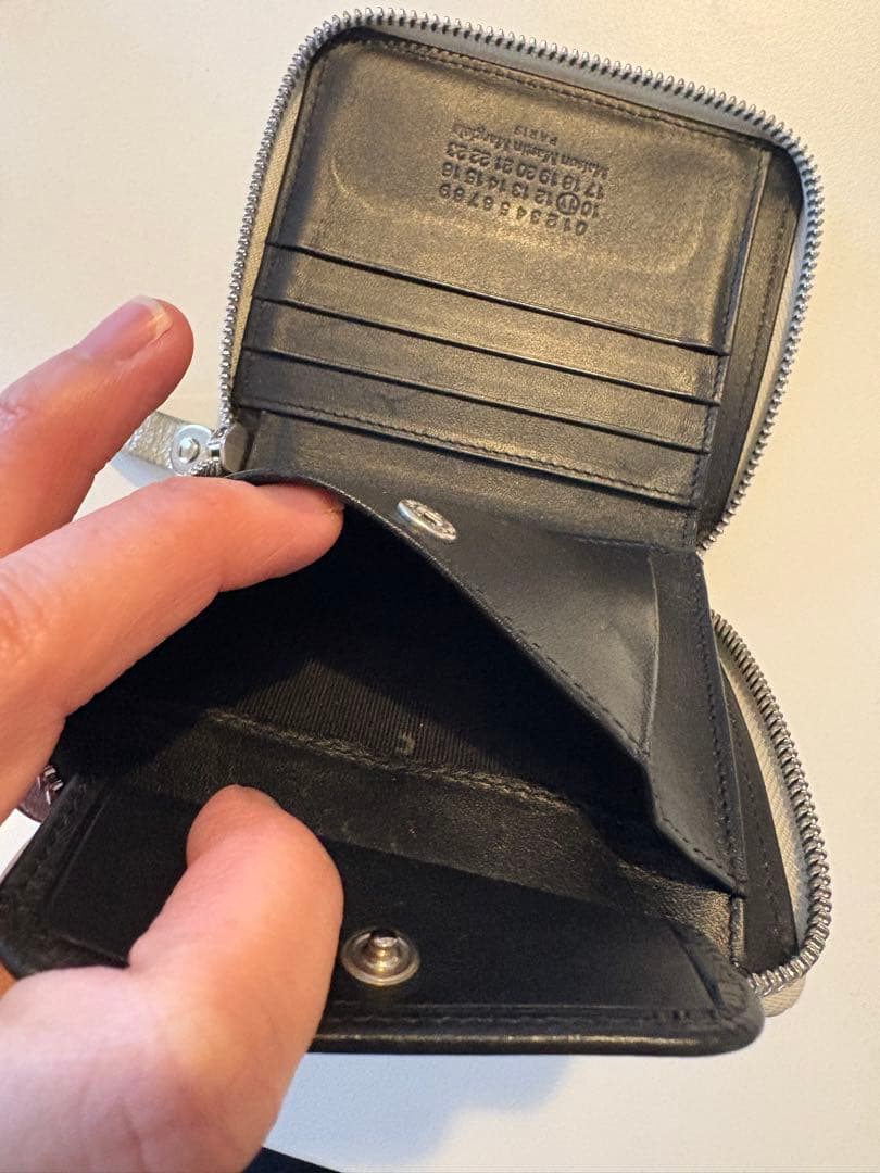 T-R様 Maison Margiela シルバー　財布
