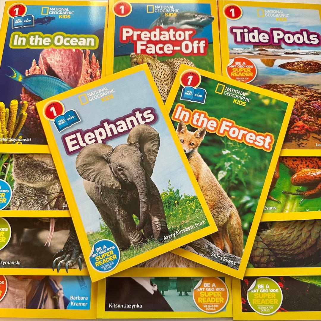 【レベル1】46冊 ナショジオNational Geographic kids