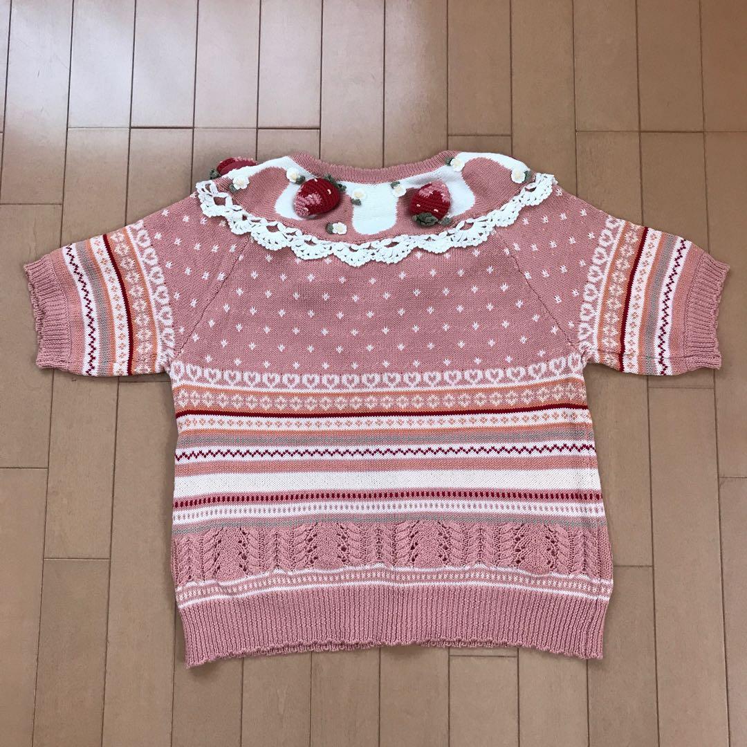 ピンクハウス　苺　カーディガン　激レア