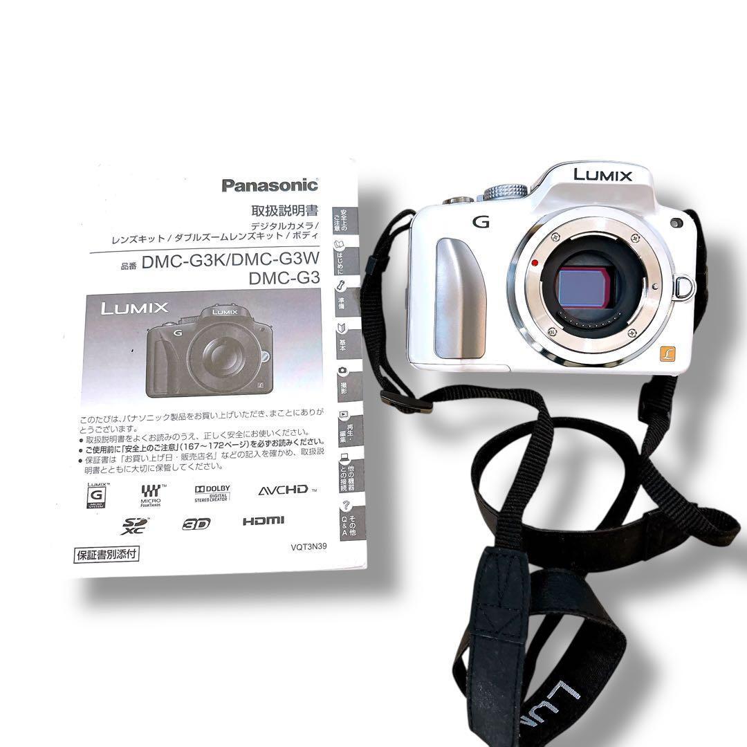 Panasonic LUMIX DMC-G3 レンズ2本セット フラッシュ付