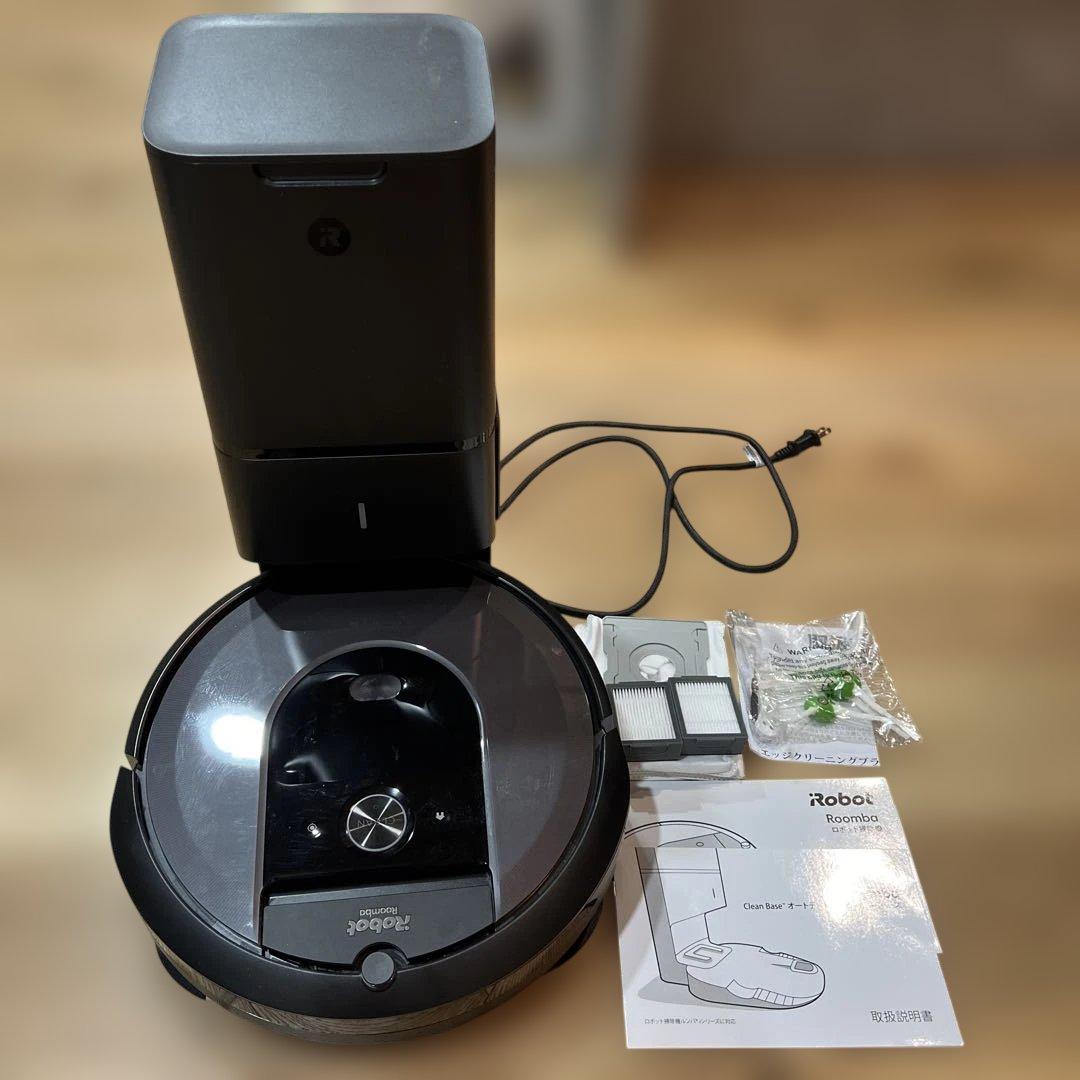 ルンバi7+ iRobot 本体　動作確認済　ロボット掃除機　付属品付