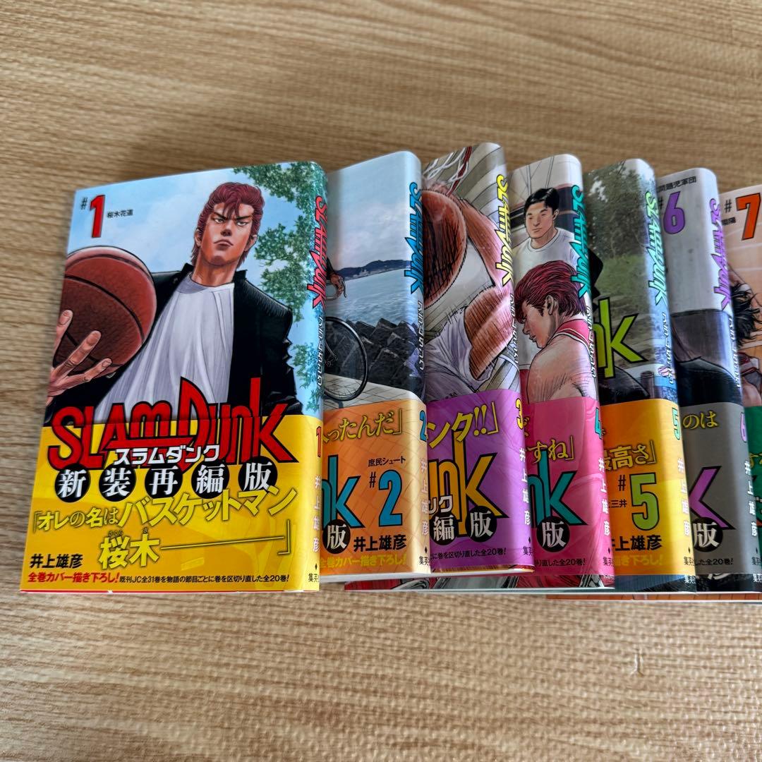 スラムダンク　新装再編版 SLAM DUNK 全20巻セット