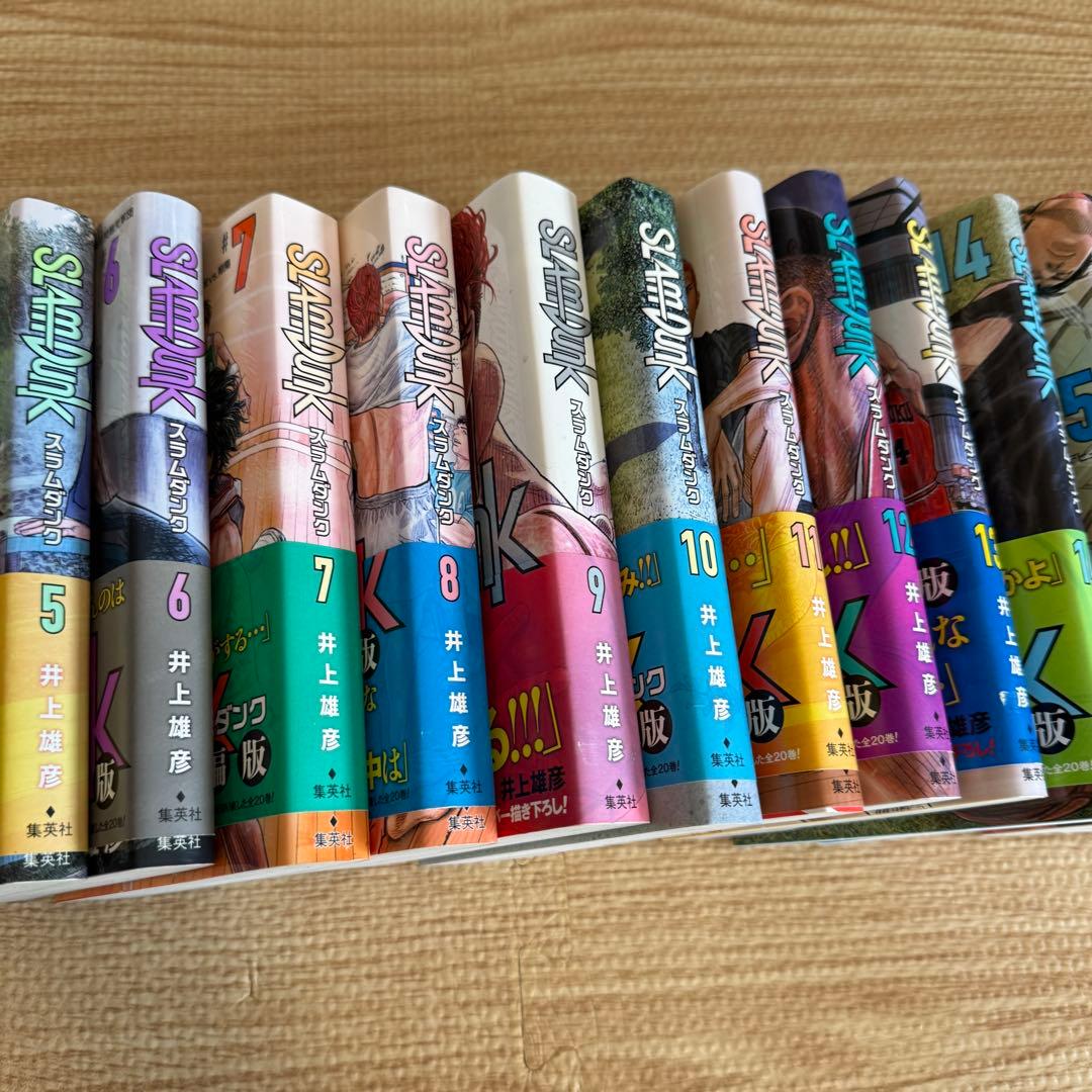 スラムダンク　新装再編版 SLAM DUNK 全20巻セット