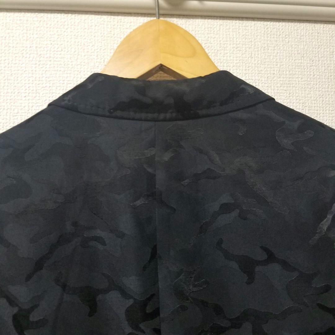 【美品】NEILBARRETT カモフラ テーラードジャケット S-M ブラック