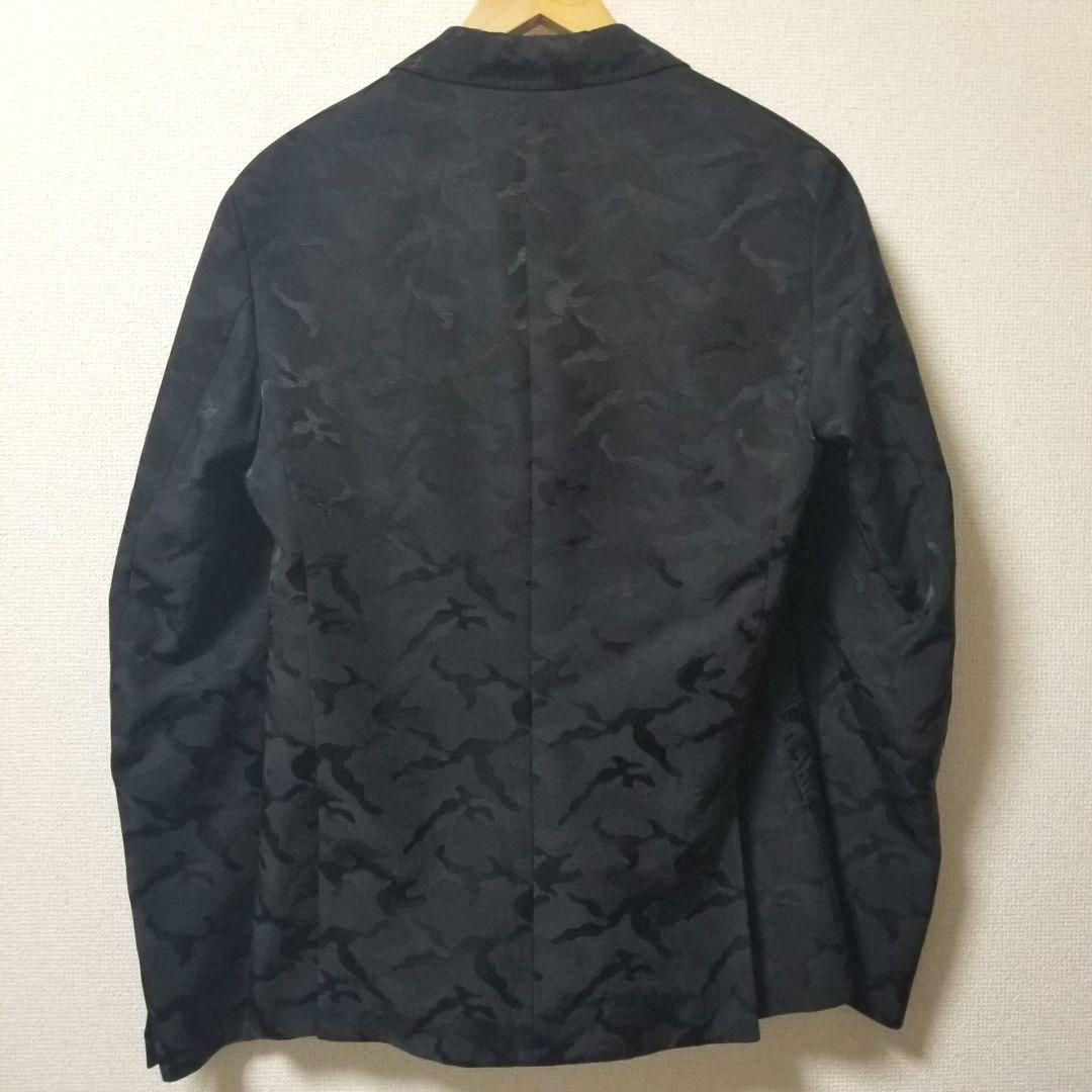 【美品】NEILBARRETT カモフラ テーラードジャケット S-M ブラック