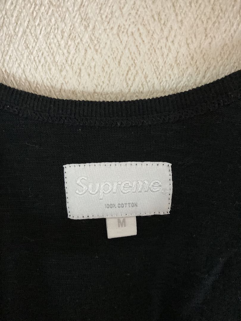 supreme シュプリーム タンクトップ ブラック M -