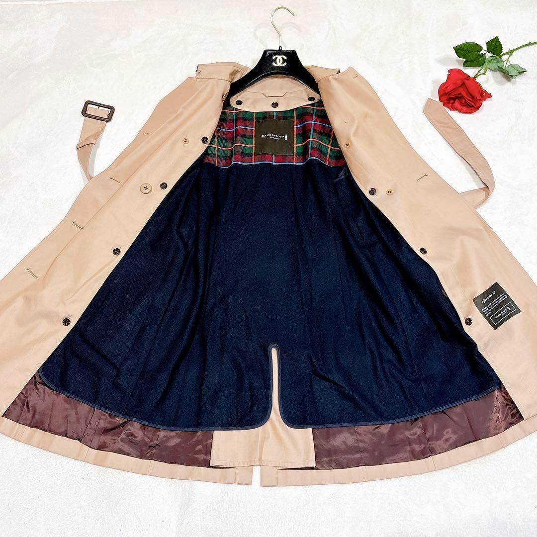 新品同様✨　マッキントッシュ　ロンドン　トレンチコート　ブラウンベージュ　38