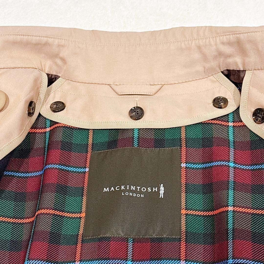 新品同様✨　マッキントッシュ　ロンドン　トレンチコート　ブラウンベージュ　38