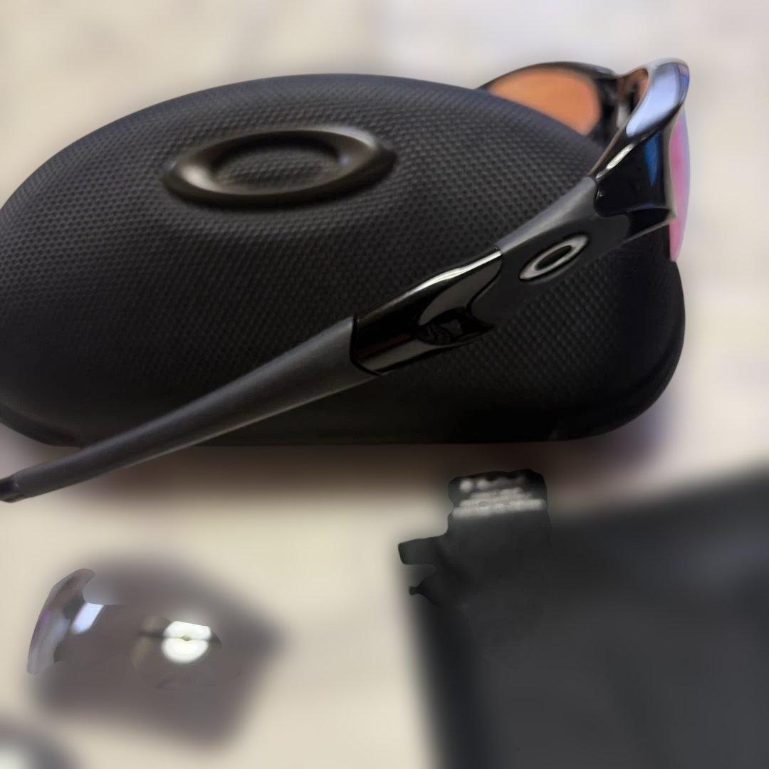 OAKLEY サングラス FLAK JACKET ケース付き　替えレンズ付き