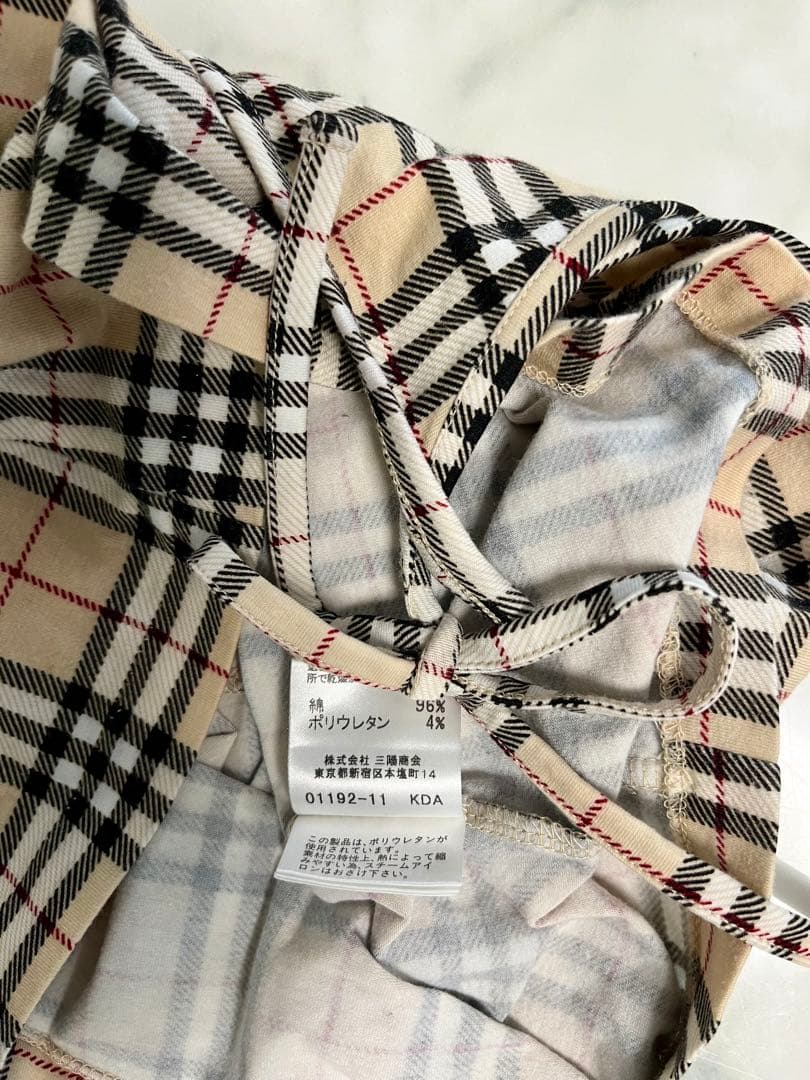 BURBERRY BLUE LABEL ノバチェック キャミソール 38 M