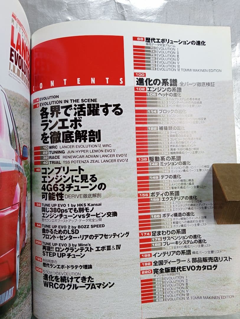 「ハイパーレブ オーナーズバイブル　ランサーエボリューション 1～4」ランエボ