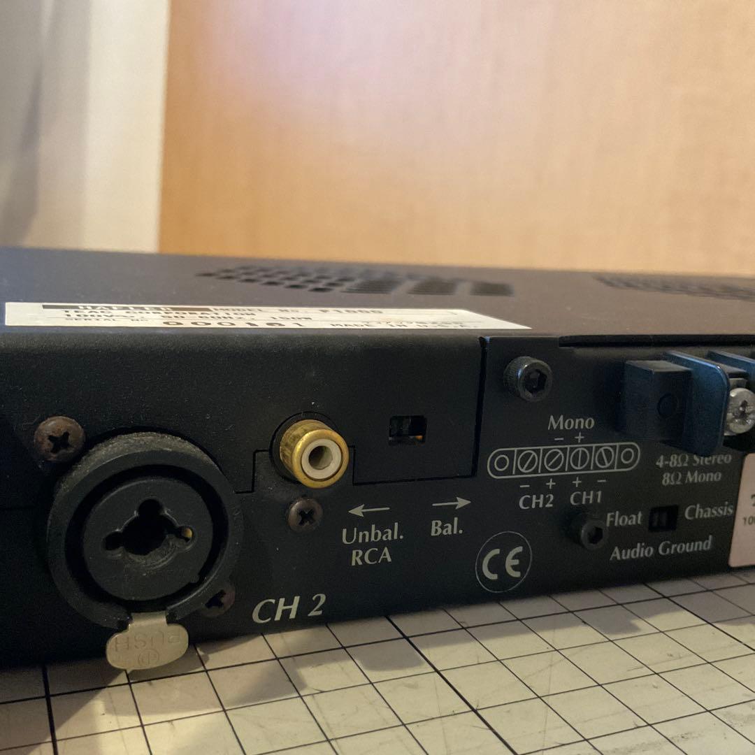 Hafler製 P1000 パワーアンプ　基本動作確認OK　各コントロールOK