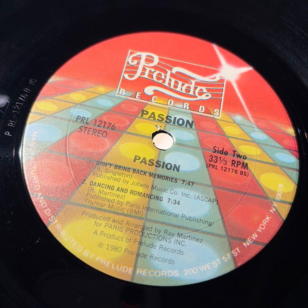 [レコード] Passion midnight lovers収録　LP