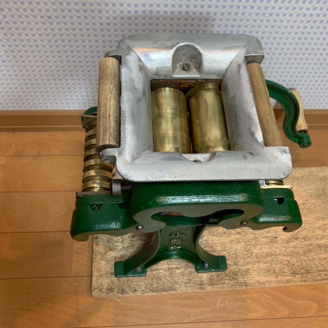 製麺機　小野式両刃製麺機　美品　点検整備確認済　即可動品　現状品