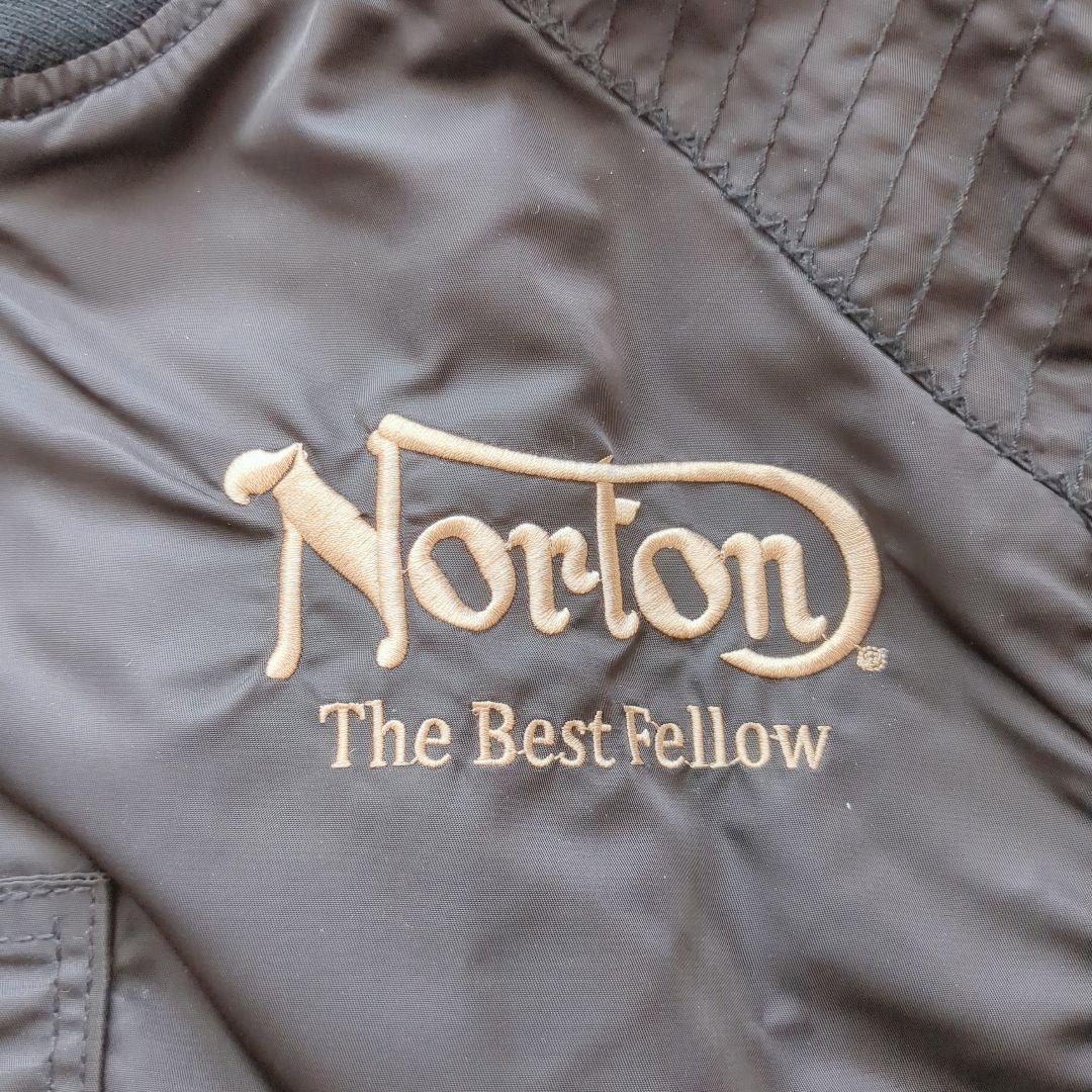 Norton ノートン MA-1 フライトジャケット ボンバー 総刺繍 ワッペン