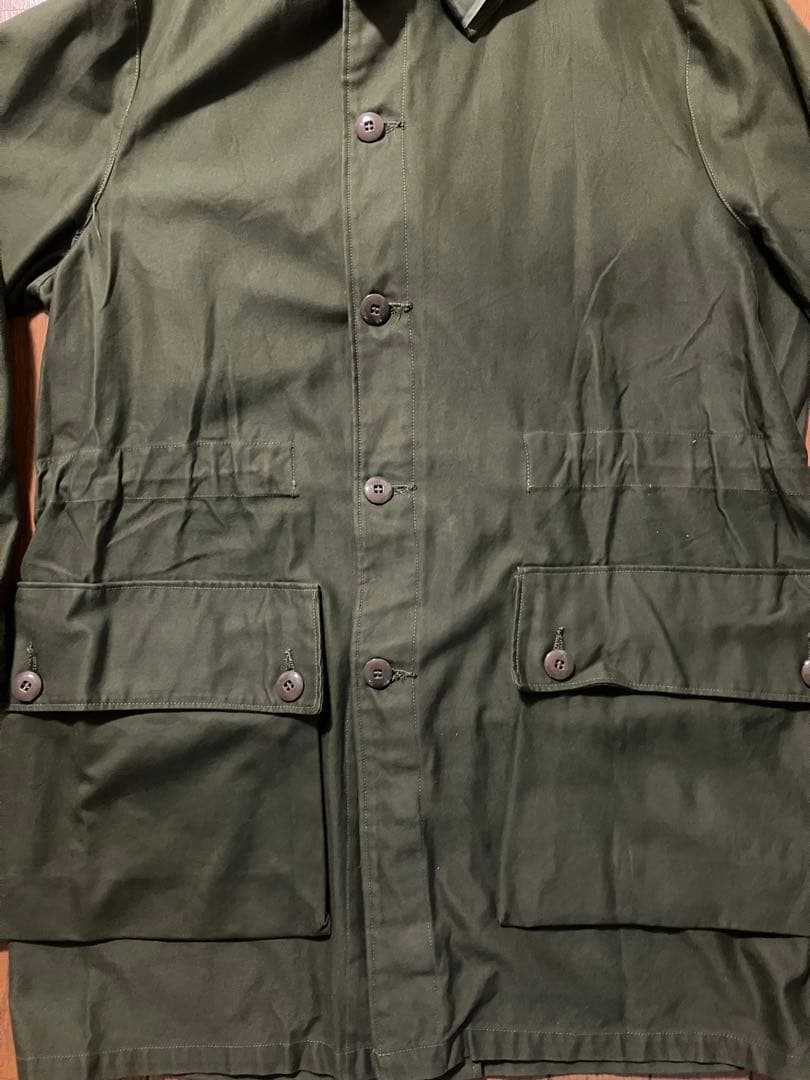 s*u様 実物 スウェーデン軍 M59 フィールドコート モッズパーカ ビンテー