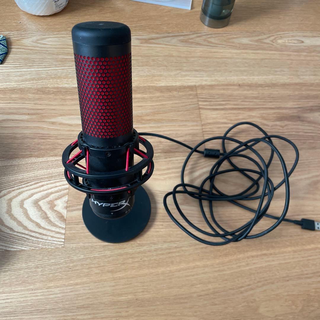 配信機器・PA機器・レコーディング機器 HyperX QuadCast HX-MICQC-BK