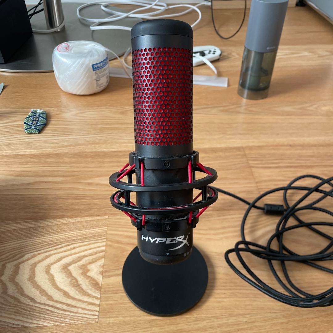 配信機器・PA機器・レコーディング機器 HyperX QuadCast HX-MICQC-BK