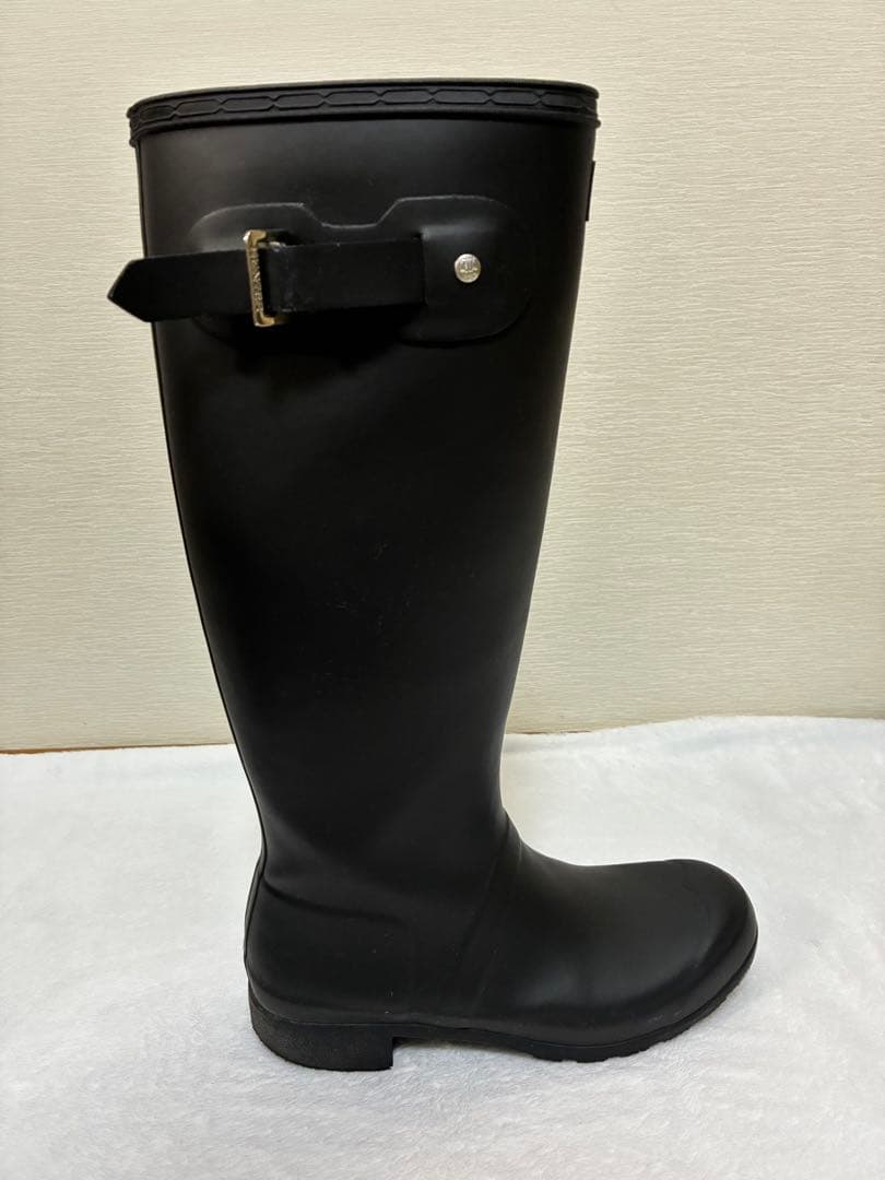 【美品】 HUNTER レディース 長靴 ブラック