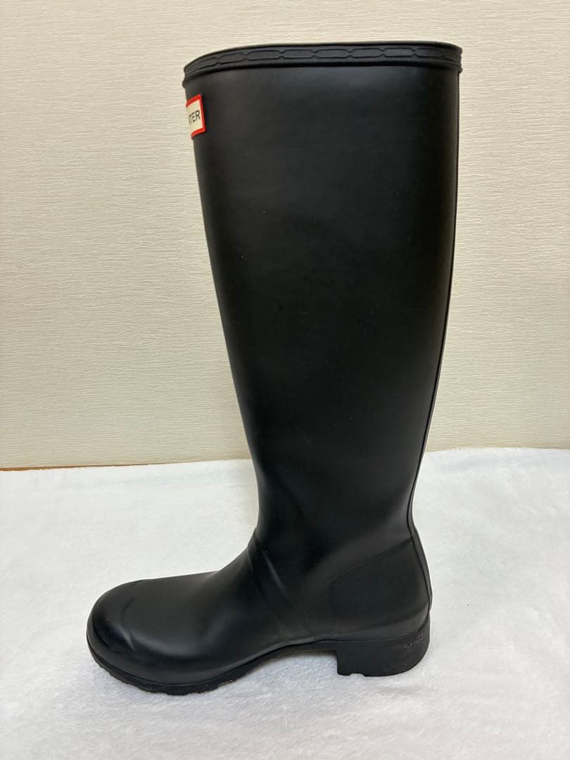 【美品】 HUNTER レディース 長靴 ブラック