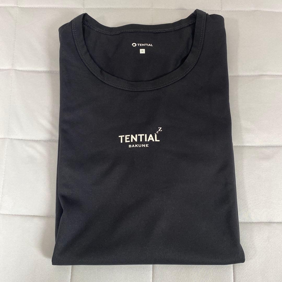 【美品】TENTIAL BAKUNE Dry 半袖 Mサイズ ブラック