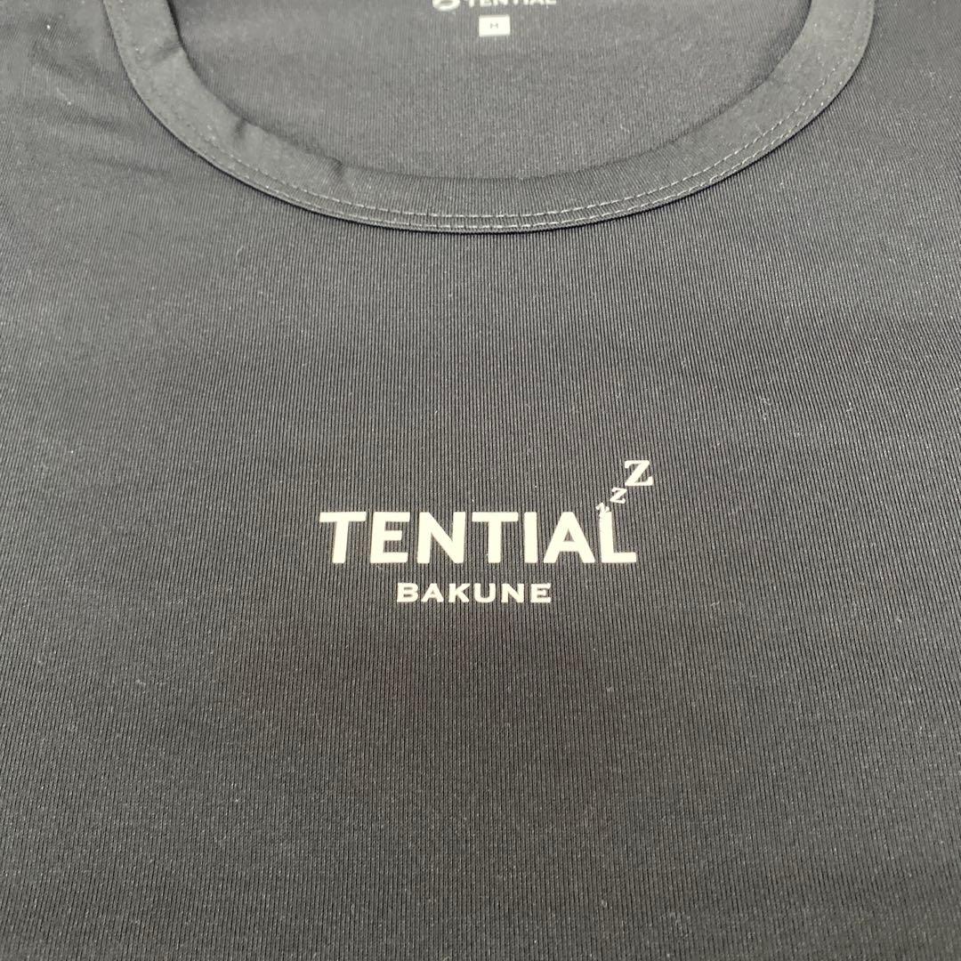 【美品】TENTIAL BAKUNE Dry 半袖 Mサイズ ブラック