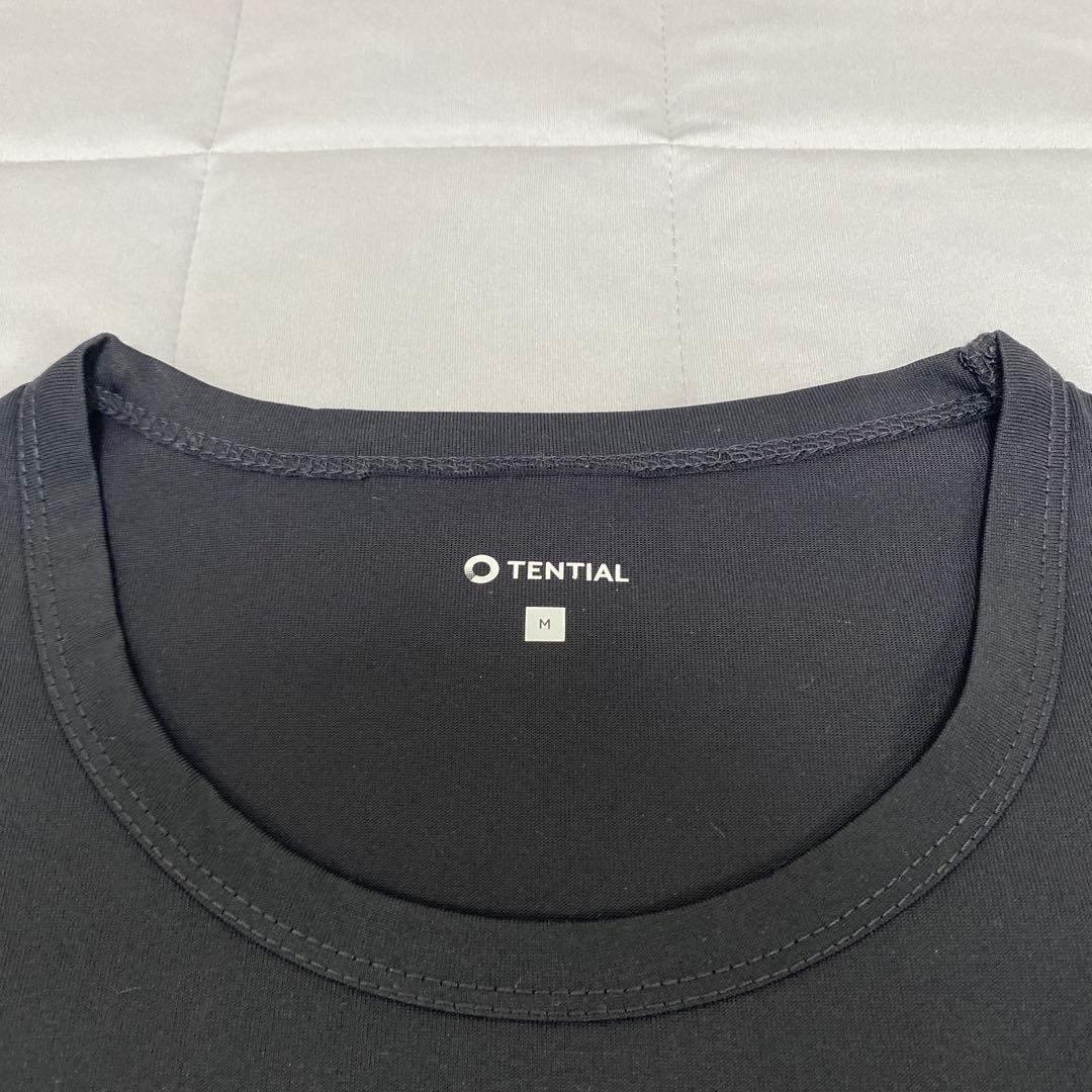 【美品】TENTIAL BAKUNE Dry 半袖 Mサイズ ブラック