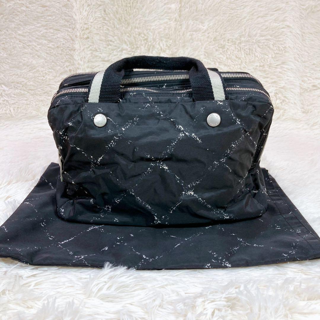 CHANEL シャネル 旧トラベルライン ミニボストンバッグ ハンドバッグ