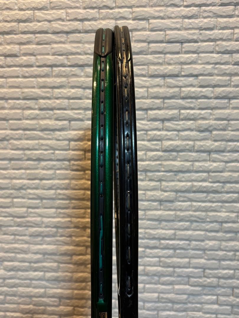 ケース2ケ+ボール1ヶPrince GRAPHITE他テニスラケット2本セット