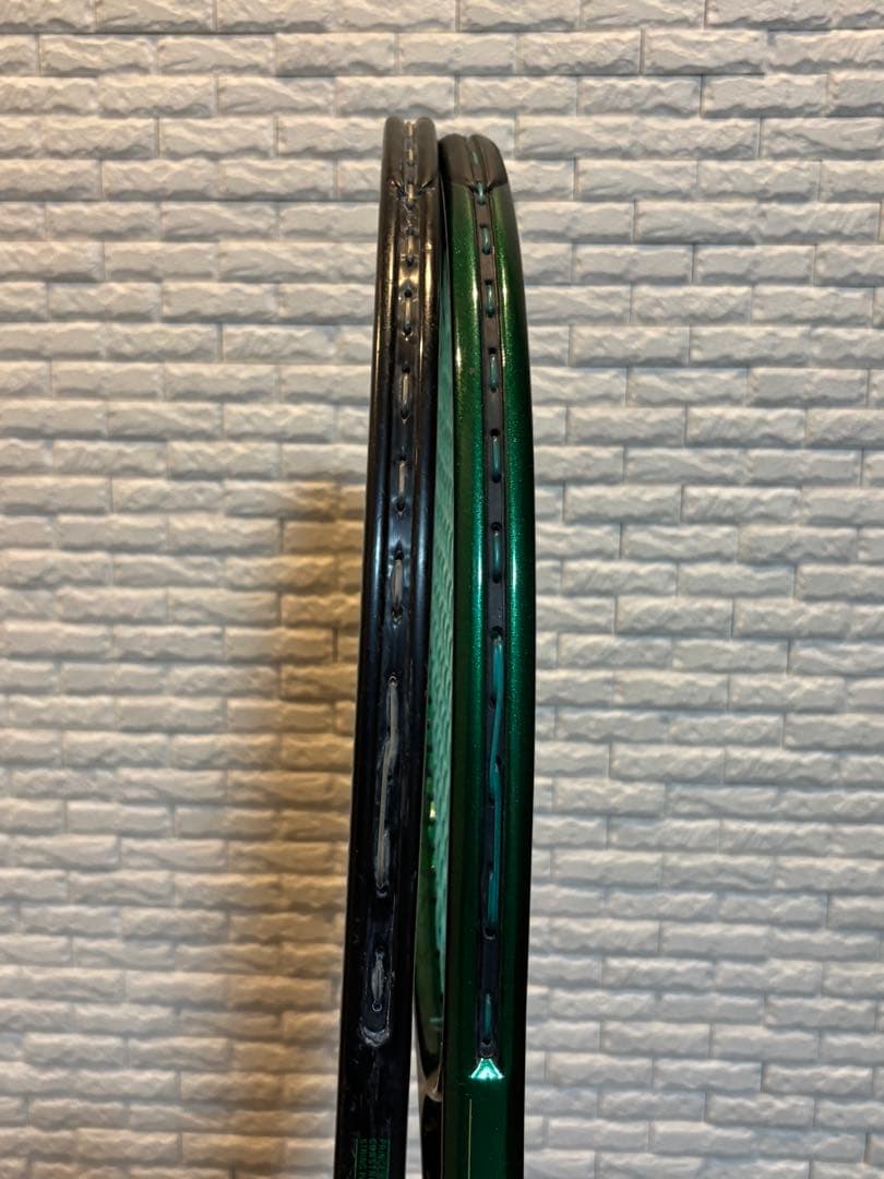 ケース2ケ+ボール1ヶPrince GRAPHITE他テニスラケット2本セット
