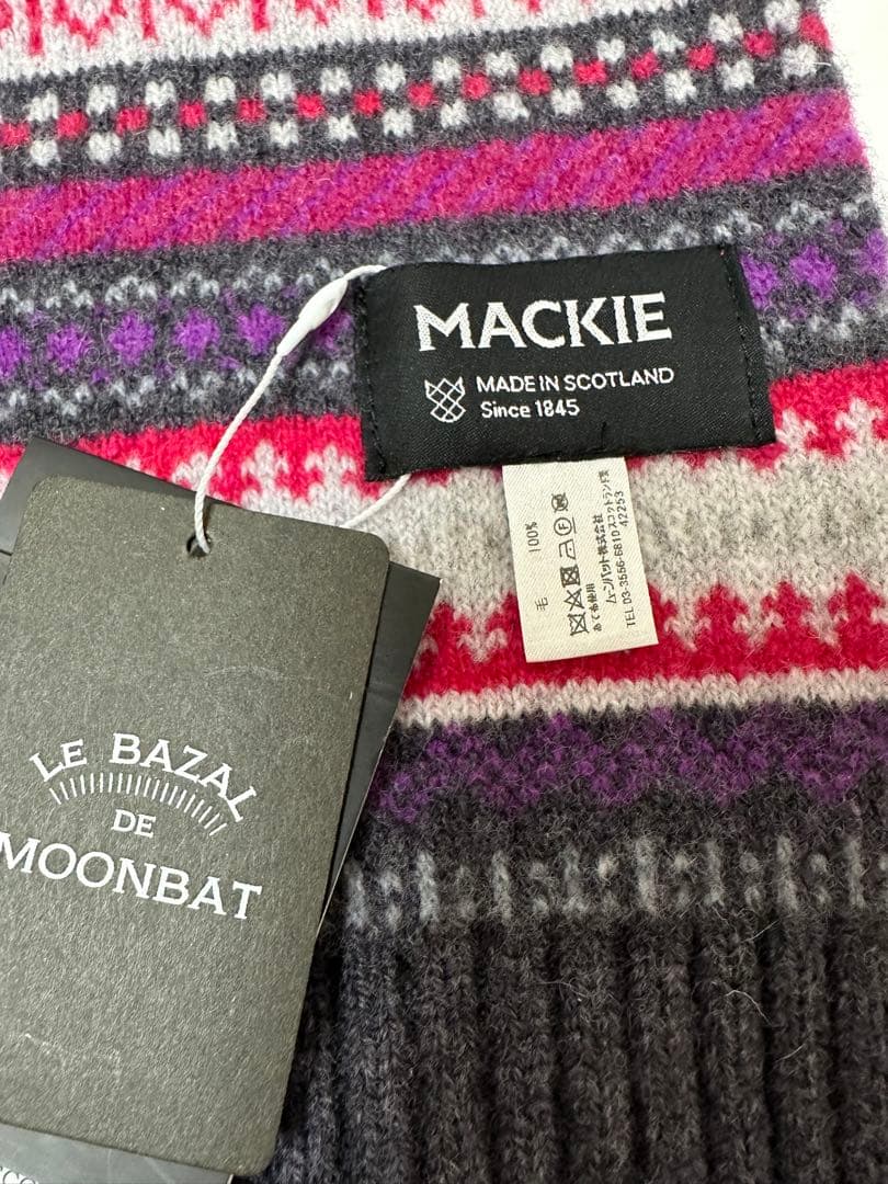 MACKIE ウールマフラー