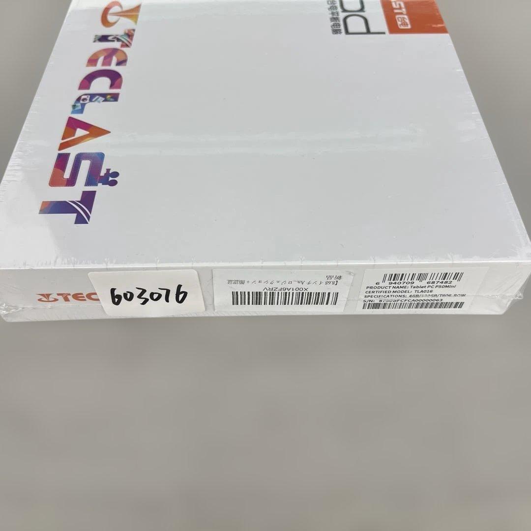 603076 TECLAST P50Mini Android 15 タブレット