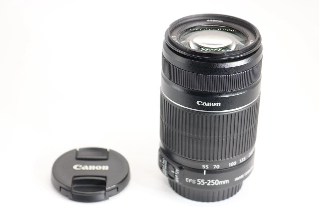 超美品 【Canon EF-S 55-250mm F4-5.6 IS Ⅱ】