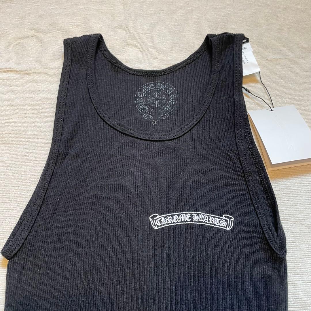 CHROME HEARTS クロムハーツ リブタンク S